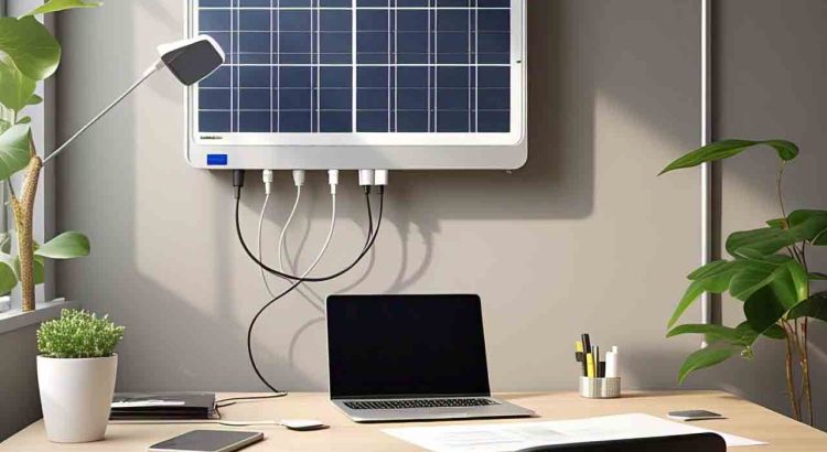 Solar Powered Desks