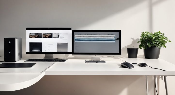 Docking Station All-in-One untuk Workstation Minimalis Modern